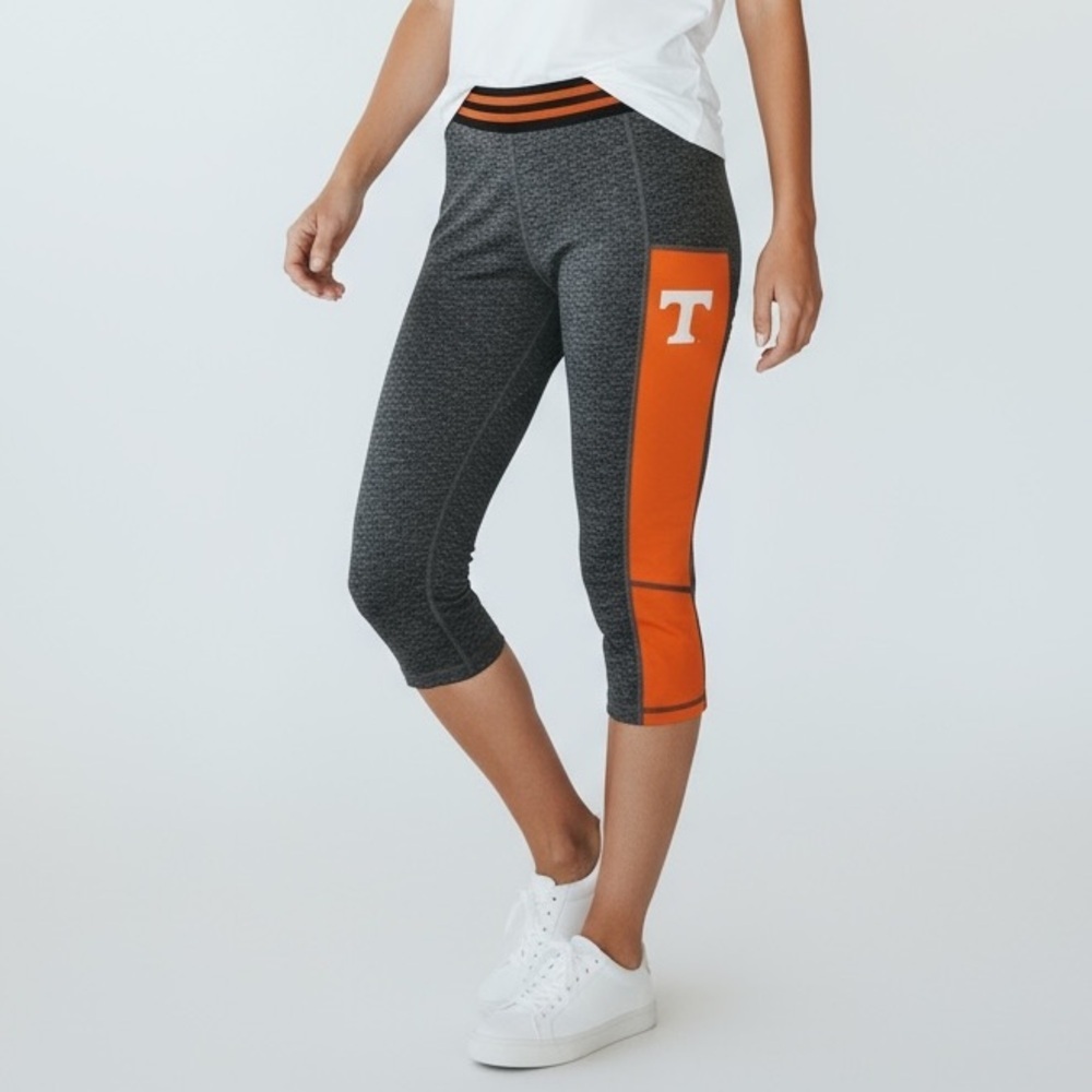 Tennessee Vols Zoozatz Crop Leggings EUC XS